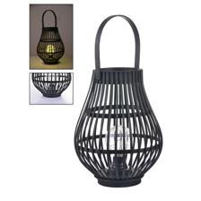 BAMBOO LANTERN W/LIGHT ( USE 1 - 448-5711243