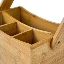 ORGANIZADOR DE CASA DE BAMBU 2 - 448-5820015