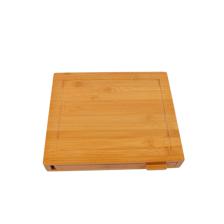 bamboo cheese board with tools - 448-5820030