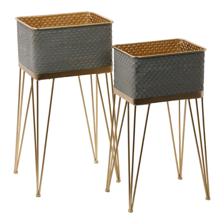 IRON 2/S PLANTER POTS - 448-5920015