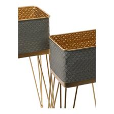 IRON 2/S PLANTER POTS - 448-5920015