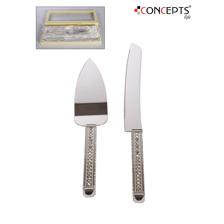CUCHILLO Y CORTA PASTEL 2SURT - 448-6510022