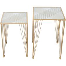METAL/GLASS 2/S TABLES - 449-844542