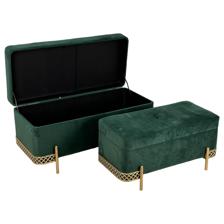 2/SET BENCHES W. STORAGE FUNCTION - 449-9510001