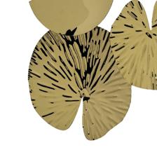 PLACA DE PARED 127X6X64CM - 449-9610035