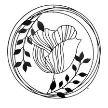 IRON FLOWER WALL DCOR - 449-966881