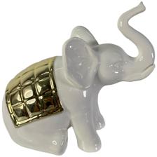 CERAMIC ELEPHANT DCOR - 453-020033