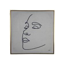 CUADRO C/MARCO 60X3.5X60CM - 454-060314