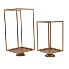 iron candle holder set - 454-0800219