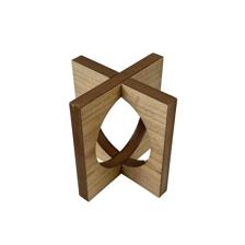FIGURA DECORATIVA 16X16X16CM - 454-1000102