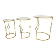 CONJUNTO DE KG 3/MESAS 3 PEÇAS 50X50X60,5 - 454-1300005
