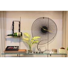IRON WALL CLOCK ( USE 1*1.5V AA BATTERY  NOT INCLUDED) - 454-131049
