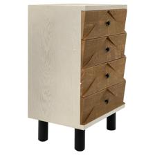 WOODEN CABINET W. IRON FEET - 454-2100019
