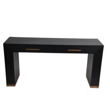 WOODEN CONSOLE TABLE W / 2 DRAWER - 454-2200012