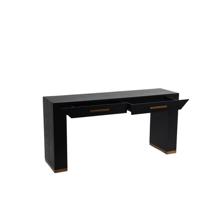WOODEN CONSOLE TABLE W / 2 DRAWER - 454-2200012
