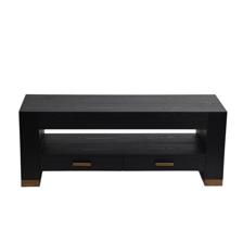 WOODEN TV CANBINET  W / 2 DRAWER - 454-2200014