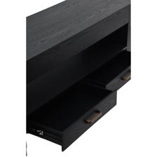 WOODEN TV CANBINET  W / 2 DRAWER - 454-2200014