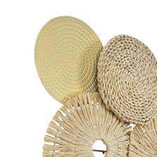 METAL / HAULM WALL PLAQUE - 454-2300024