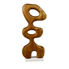 WOODEN FIGURE DCOR - 454-3400082