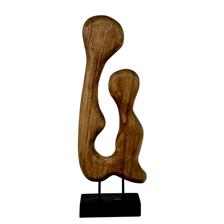 WOODEN FIGURE DCOR - 454-3400091