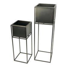 IRON 2/S PLANTER POTS - 454-3500036