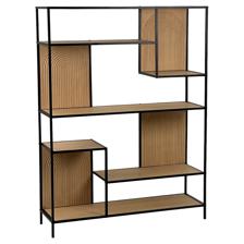 WOODEN / IRON SHELF - 454-4300004