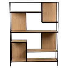 WOODEN / IRON SHELF - 454-4300004