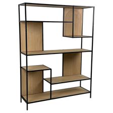 WOODEN / IRON SHELF - 454-4300004