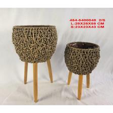 JG POTES 2PZ 28X28X58CM - 454-5400048