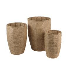 3S PAPER ROPE WEAVING BASKETS - 454-5400059