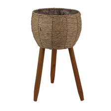 2S PAPER ROPE WEAVING PLANTERS - 454-5400061