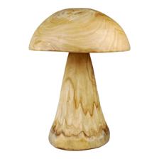 WOODEN MUSHROOM DCOR - 454-5900015
