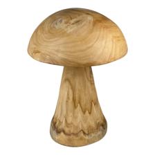 WOODEN MUSHROOM DCOR - 454-5900015