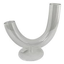 glass vase in clear color - 455-351002