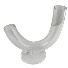 glass vase in clear color - 455-351002