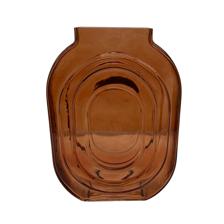 vase w/amber color - 455-351055