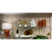 vase w/amber color - 455-351055