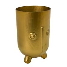 vase with matt gold color - 455-351119