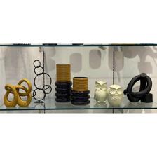 VASE TOP W/DECO. SPRAY COLOR D10H29.5CM - 455-351273