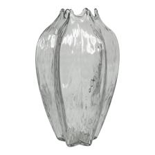 MELON PATTERN VASE CLEAR - 455-351486