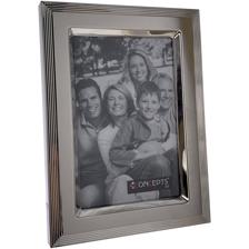 10X15 SILVER (NICKEL) PLATED STEEL PHOTO FRAME - 484-261830