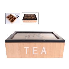 MDF TEA BOX WITH 6 COMPRATMENT - 530-593027