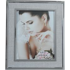 MDF WITH FABRIC AND DOUBLE METAL PHOTO FRAME PHOTO SIZE: 8X1 - 530-593296