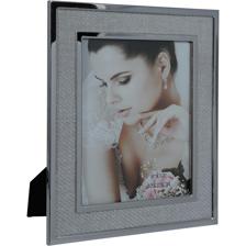 MDF WITH FABRIC AND DOUBLE METAL PHOTO FRAME PHOTO SIZE: 8X1 - 530-593296