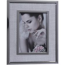 MDF WITH FABRIC AND DOUBLE METAL PHOTO FRAME PHOTO SIZE: 5X7 - 530-593310