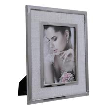MDF WITH FABRIC AND DOUBLE METAL PHOTO FRAME PHOTO SIZE: 5X7 - 530-593310