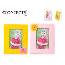 Flower Photo Frame 4*6", 2asst - 530-652266