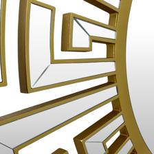 WALL MIRROR 119.4*119.4*2.2 - 531-00503