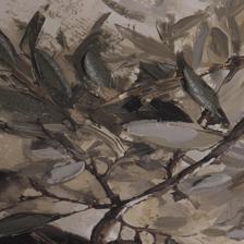 framed painting - 532-28864