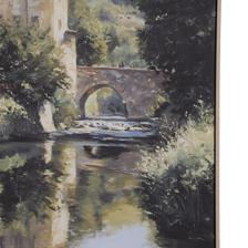 framed painting - 532-28866